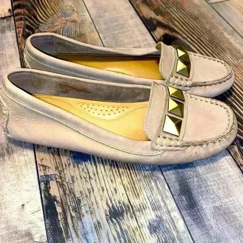 G.H. Bass & Co Natalia Tan Leather Loafer size 7.5